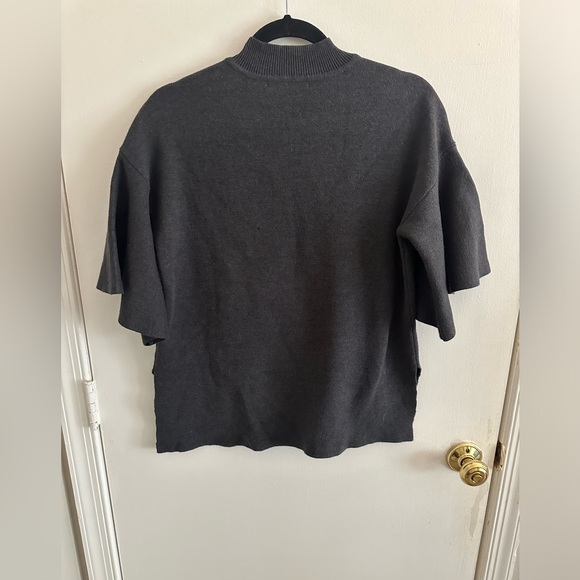 Anthropologie Sunday in Brooklyn Bell Short Sleeve Sweater Top - Picture 7 of 7